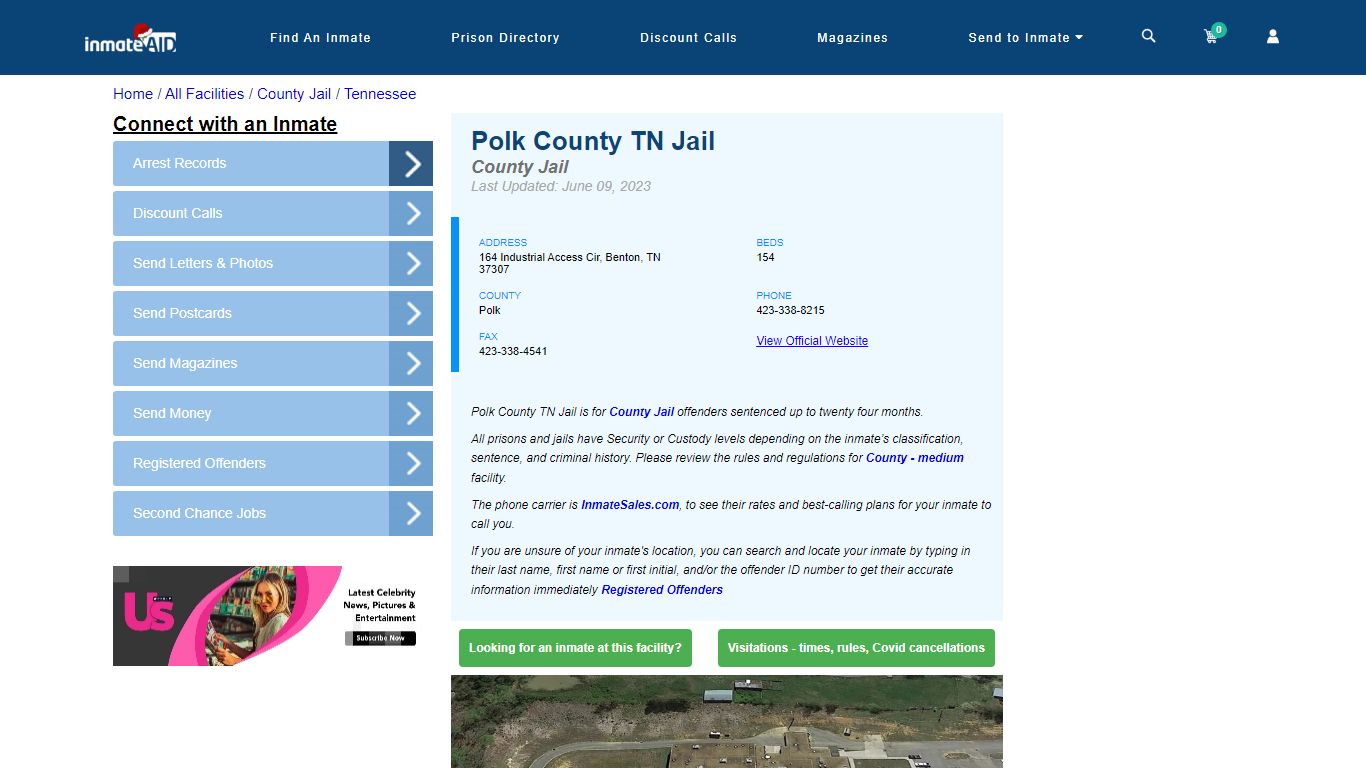 Polk County TN Jail - Inmate Locator - Benton, TN